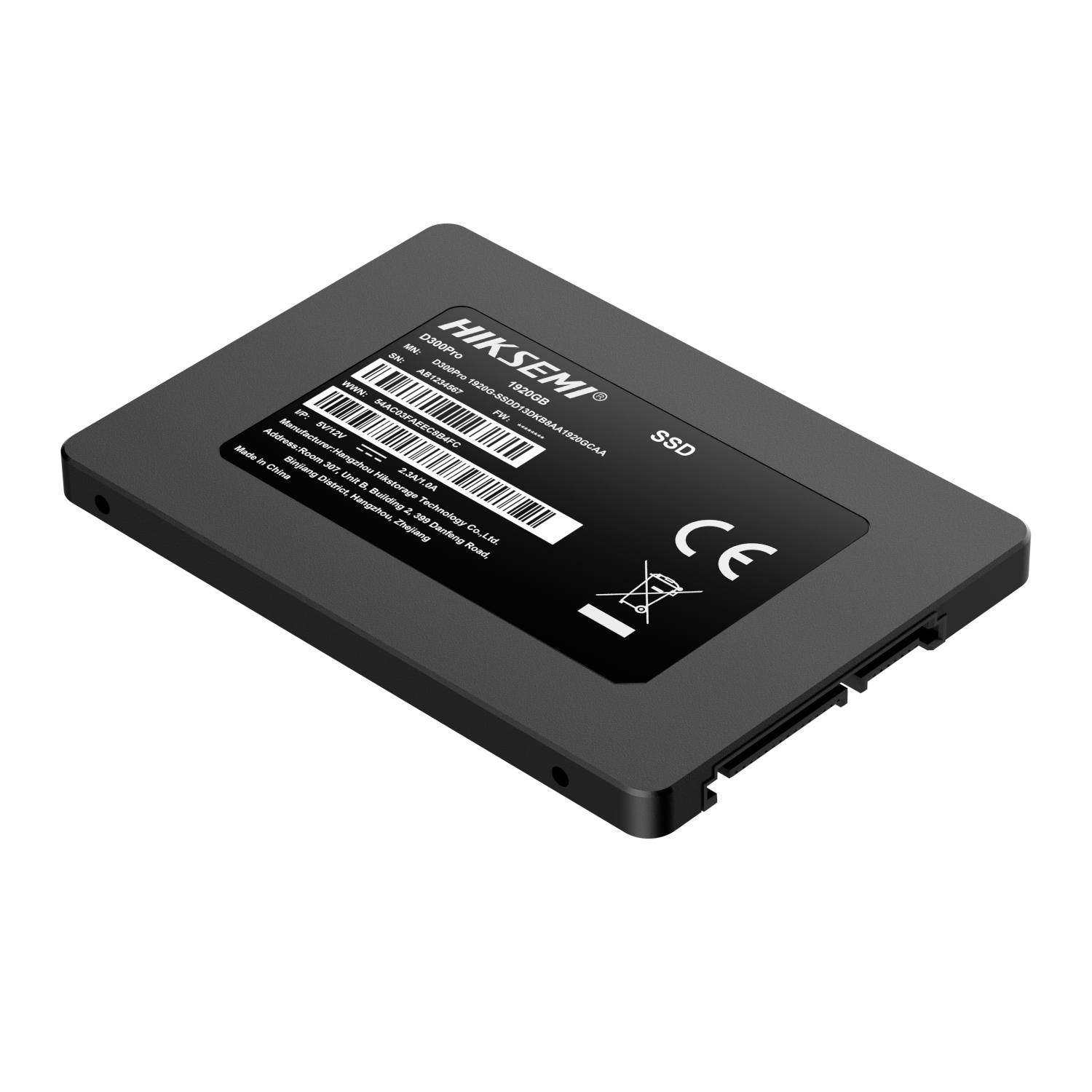 HS-SSD-D300-PRO-1920G_Hiksemi-D300-PRO-Tantalum-Capacitor-1920GB-SATA-III-Enterprise-SSD_wr_01a Hiksemi D300 PRO 1920GB Enterprise SATA III - Image 1