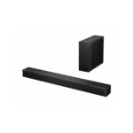 Hisense HS2100 2.1 Channel 240W Soundbar with Subwoofer; 240W Max Audio power; 2.1 Dolby Digital Plus & DTS Virtual:X; Wireless Subwoofer; Bass Boost; TV mode; EzPlay(Easy Control with Hisense TV)