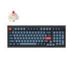 Keychron V5 Max QMK/VIA 96% 1K Red Switch Hot-Swap Gateron Jupiter RGB Wireless Custom Mechanical Keyboard