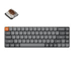 Keychron K7 Max QMK/VIA 65% Brown Hot-Swap RGB Low Profile Wireless Custom Mechanical Keyboard