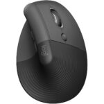 LOGI LIFT 910-006473 Vertical Ergonomic Mouse - GRAPHITE / BLACK - 2.4GHZ/BT - N/A - EMEA-914 - ON+OFFLINE;B2C.
