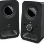 980-000814 - Logitech Desktop Speakers Z150 Multimedia mini Speakers Midnight Black 1 speaker 6 watts audio device with 3.5mm