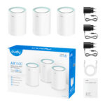 Cudy AX1500 Dual Band Wi-Fi 6 Mesh Kit With Gigabit - 3Pack - Image 2
