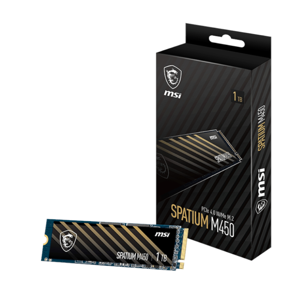 M450M2NVME1TB_wr_02 MSI SPATIUM M450 NVMe M.2 1TB - Image 1