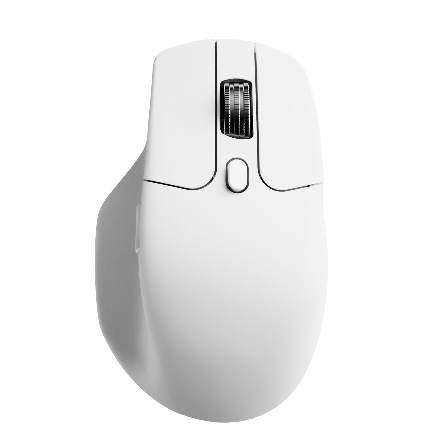 M6S-A24_Keychron_M6S-A24_PixArt_3950_8K_Wireless_wr_01-1 Keychron M6S-A24 8K Wireless Mouse (BT/2.4GHz/Wired) - White - Image 1