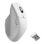Keychron M6S-A24 8K Wireless Mouse (BT/2.4GHz/Wired) - White - Image 2