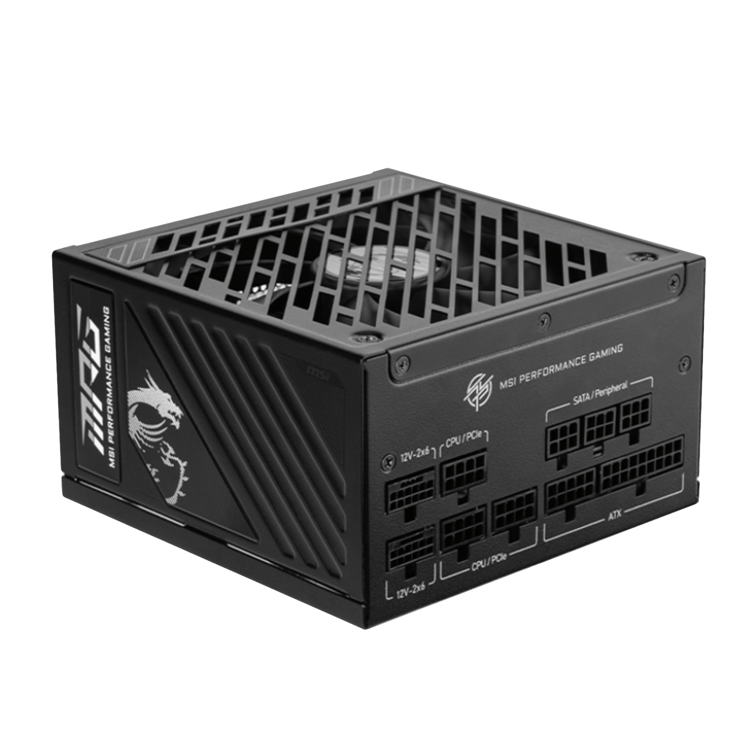 MPG-A1000GS-PCIE5_MSI-MPG-A1000GS-PCIe-5-80-PLUS-Gold-Modular-Power-Supply_wr_01a MSI MPG A1000GS 80 Plus Gold Modular Power Supply - Image 1