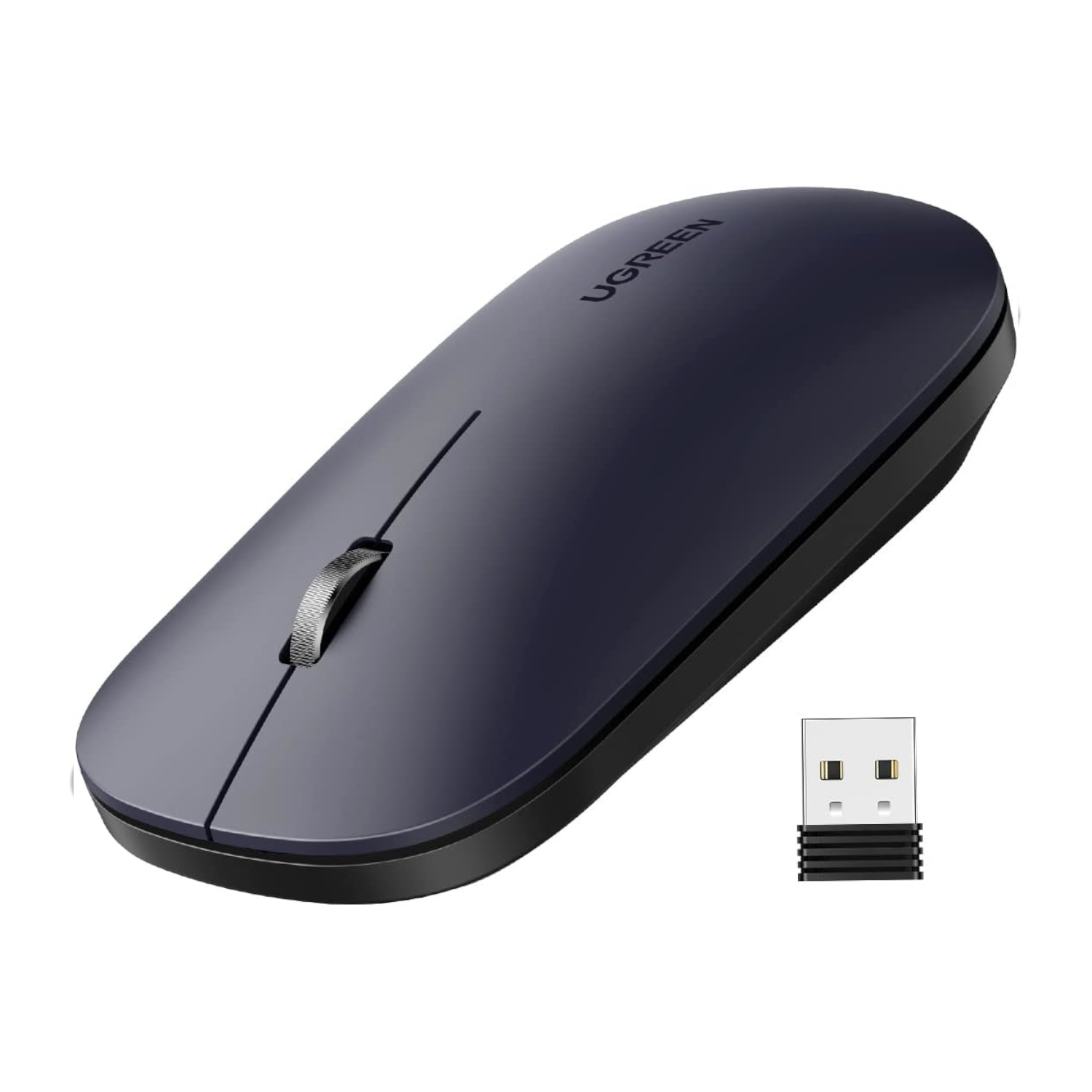 MU001-90372_UGreen-Portable-2.4GHz-Wireless-Mouse-Black_wr_01 UGREEN Portable Wireless Mouse Black - Image 1