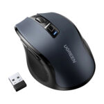 UGREEN Ergonomic Wireless Mouse (2.4G) - Black - Image 2
