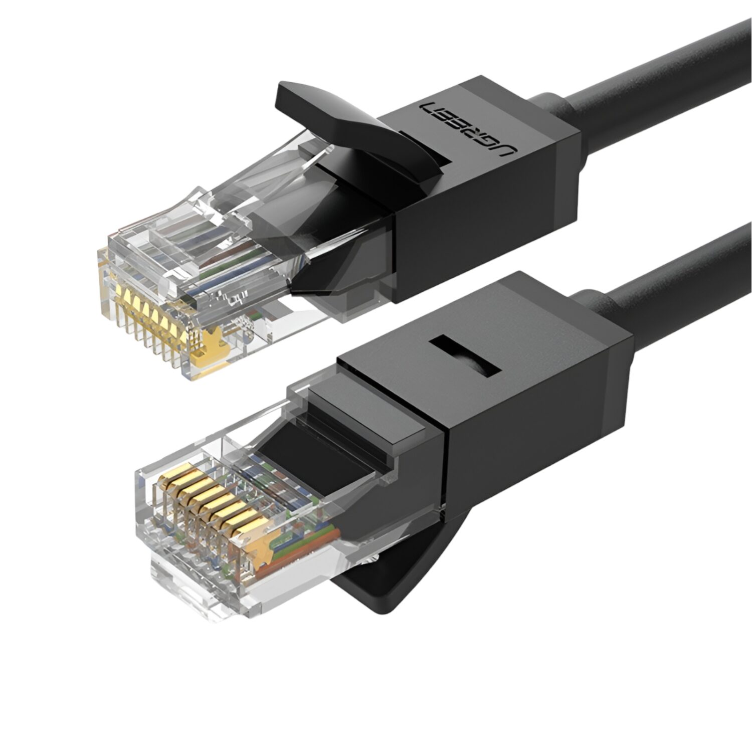 NW102-20158-wr-01 UGREEN Cat 6 U/UTP Lan Cable 15m (Black) - Image 1