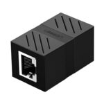 UGREEN RJ45 Network Keystone Jack Inline Coupler Female to Female 1pcs (Black) - Image 2
