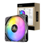 Antec P12 PWM 120mm ARGB Reverse Case Fan Black