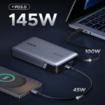 UGREEN 145W Power Bank with Built-in Cable - Image 2