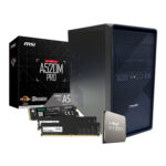 PCBuilder AMD Ryzen 5 3400G Home Master Windows 11 Desktop PC