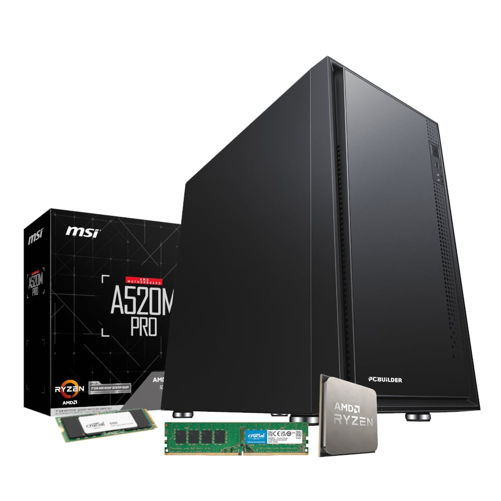 PCB_HOME_R716G_wr_01a PCBuilder AMD Ryzen 7 5700G Home Master Windows 11 Desktop PC - Image 1