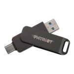 Patriot RAGE R550 64GB USB 3.2 GEN 1 Swing Type-A+C Dark Shadow