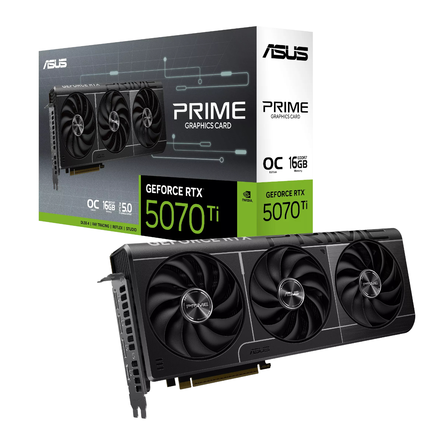 PRIME-RTX5070TI-O16G_ASUS-PRIME-GeForce-RTX-5070-Ti-16GB-GDDR7-OC-Edition-Graphics-Card_wr_01a ASUS Nvidia Geforce RTX 5070TI Prime OC 16GB GDDR7 Graphics Cards - Image 1