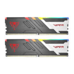 Patriot Viper Venom 32GB KIT(2x16GB) 6000MHz DDR5 Desktop Gaming Memory RGB