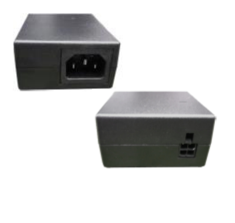 PWR-BGA12V50W0WW-UP Zebra Level VI efficiency AC / DC power supply brick used to power single-slot cradle or four-slot battery charger. DC cable (CB - Image 1