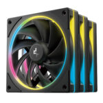 DeepCool FL12 SE 120 ARGB 3PACK Case Fan Black - Image 2