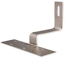 RCT-SOL-BRACKET TILE BRACKET PERPENDICULAR ZINC PLANTED - Image 1