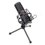 REDRAGON BLAZAR Cardioid USB Gaming Mic and Tripod - Black