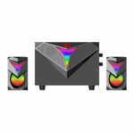 REDRAGON 2.1 Satellite Speaker TOCCATA RGB 11W Gaming Speaker - Black - Image 2