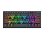 Redragon SHIVA 61 PRO Wired 2.4G Bluetooth Keyboard - Black