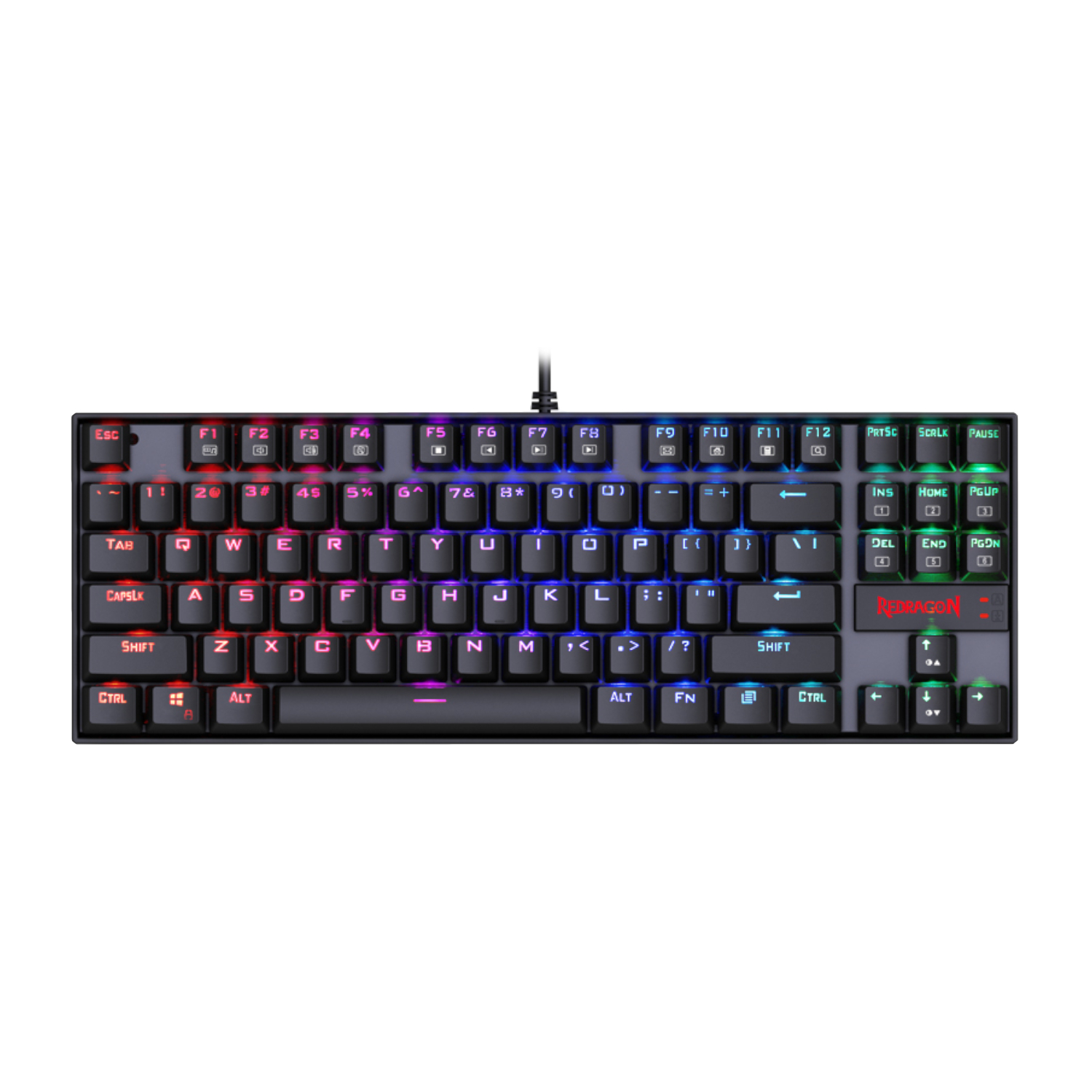 RD-K552RGB-1_REDRAGON-KUMARA-RGB-MECHANICAL-Gaming-Keyboard-–-Black_wr_01a REDRAGON KUMARA RGB MECHANICAL Gaming Keyboard - Black - Image 1