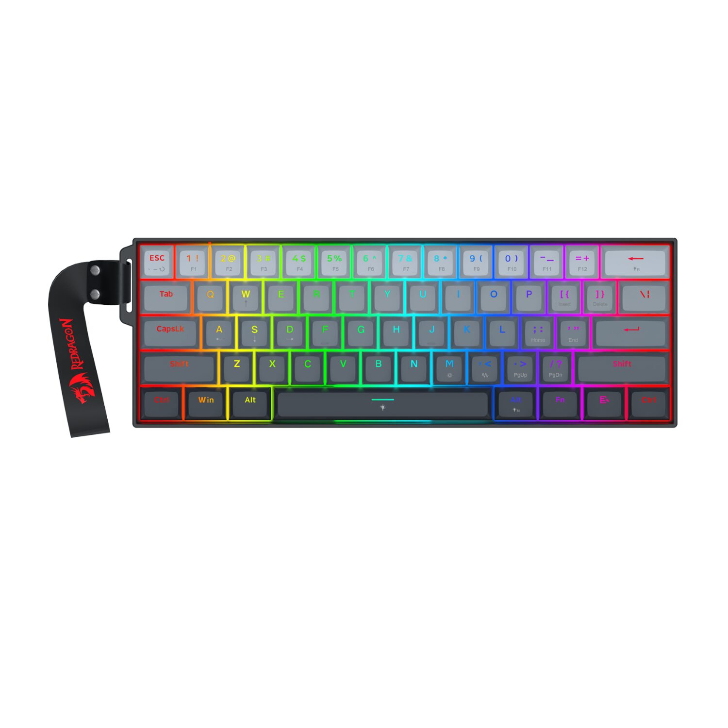 RD-K617GGB-RGB-MP_REDRAGON_KB_FIZZ_WIRED_GRY_wr_01 Redragon FIZZ Magnetic plus Wired Keyboard - Gradient - Image 1