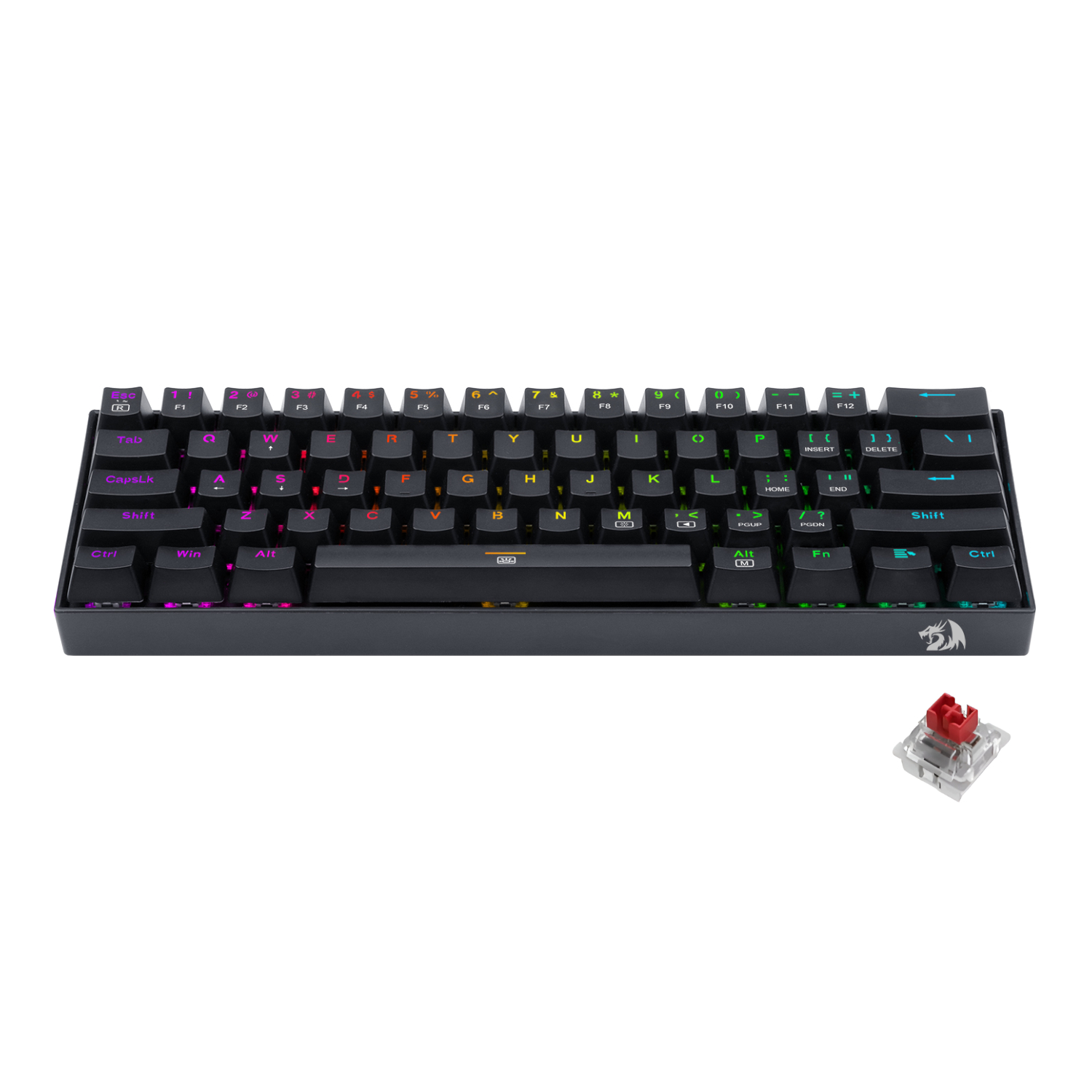 RD-K630RGB_REDRAGON-DRAGONBORN-Wired-Mechanical-Keyboard-RGB-67Key-Design-–-Black_wr_01b REDRAGON DRAGONBORN Wired Mechanical Keyboard RGB 67Key Design - Black - Image 1