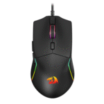 REDRAGON NAGA RGB Wired Gaming Mouse - Black