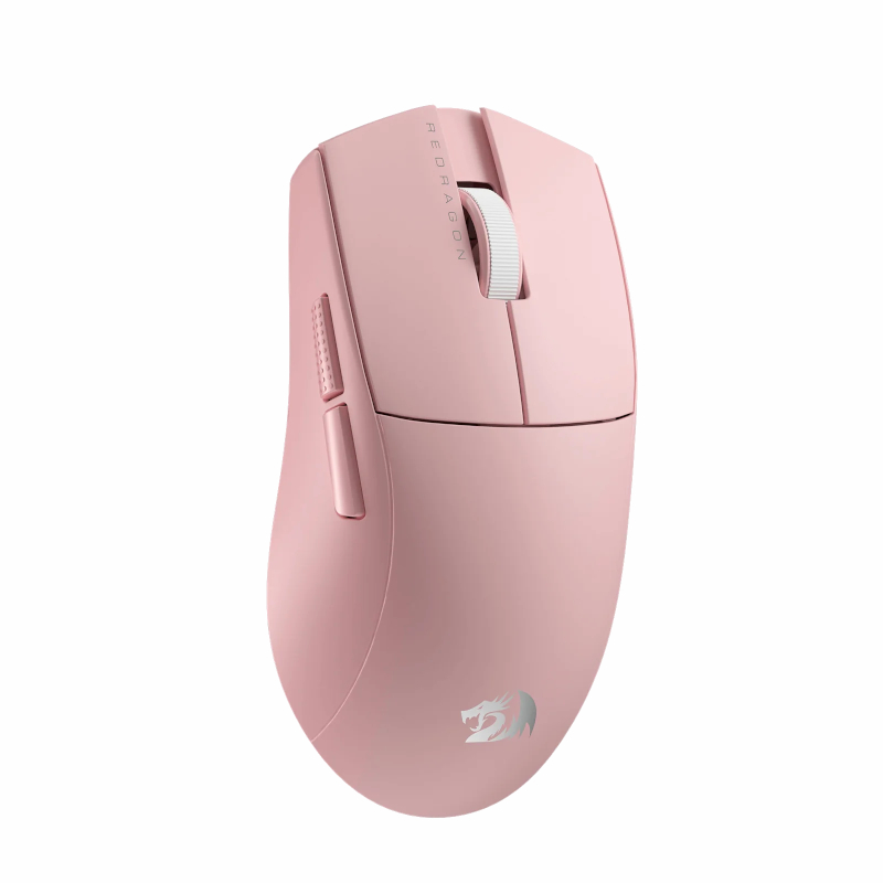 RD-M916P-PRO-1K_wr_01 REDRAGON M916 PRO 1K 3-Mode Wireless Gaming Mouse - Pink - Image 1