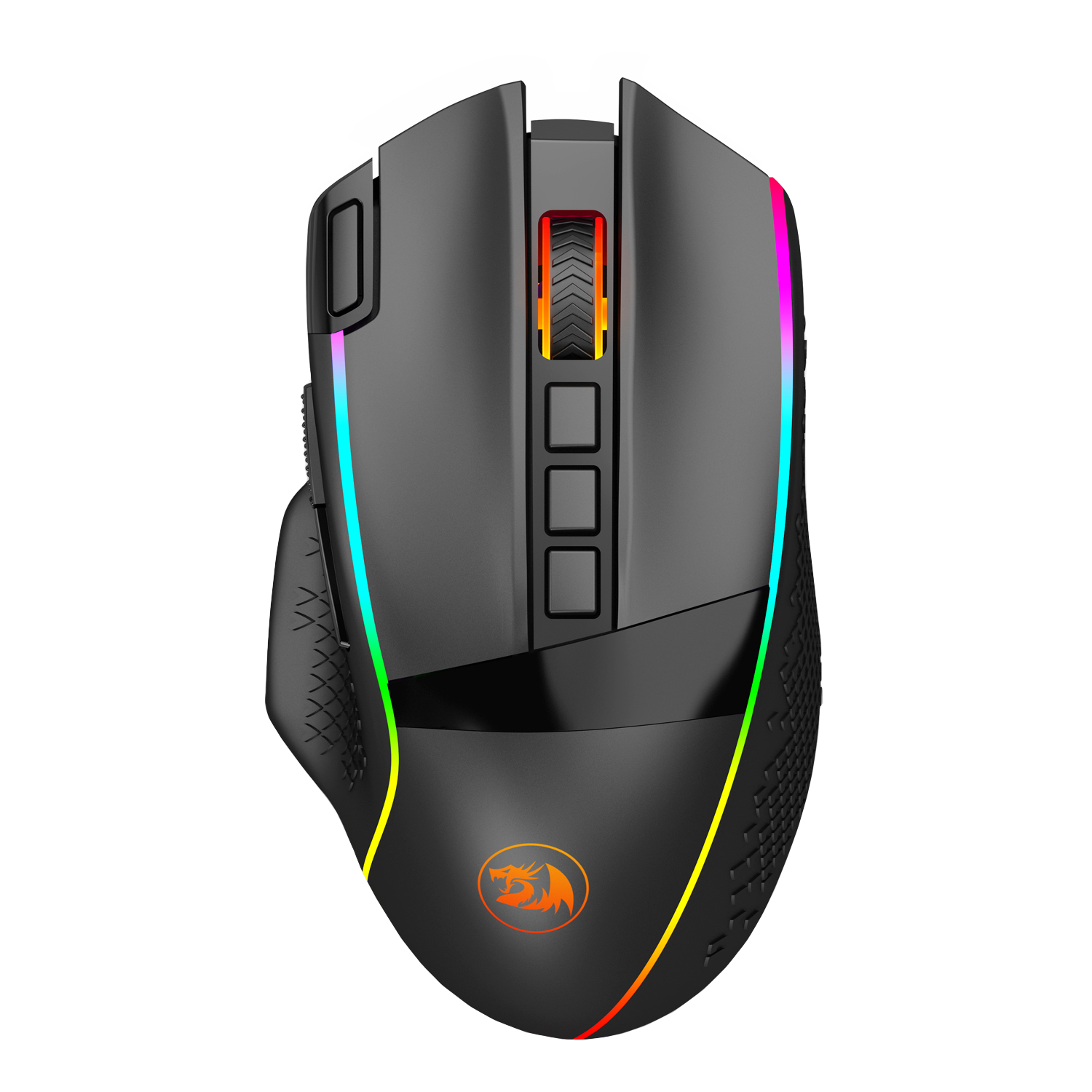 RD-M991RGB-PRO_Redragon-M991-RGB-PRO-ENLIGHTENMENT-26000-DPI-Wireless-Gaming-Mouse-Black_wr_01a REDRAGON Enlightment PRO RGB Wireless Gaming Mouse - Black - Image 1