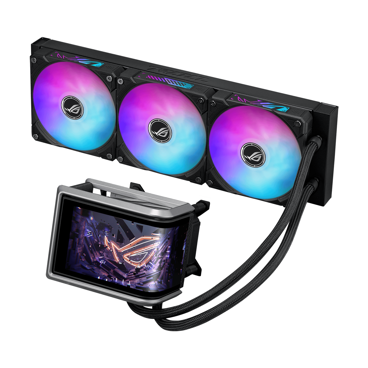 ASUS ROG RYUO IV 360 ARGB AIO Liquid CPU Cooler - Image 2
