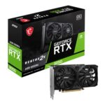 MSI Nvidia GeForce RTX 3050 Ventus 2X E 6G OC GDDR6 96-BIT Graphics Card