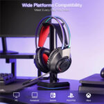 REDRAGON Over-Ear Scream Gaming Headset - Black - Image 2