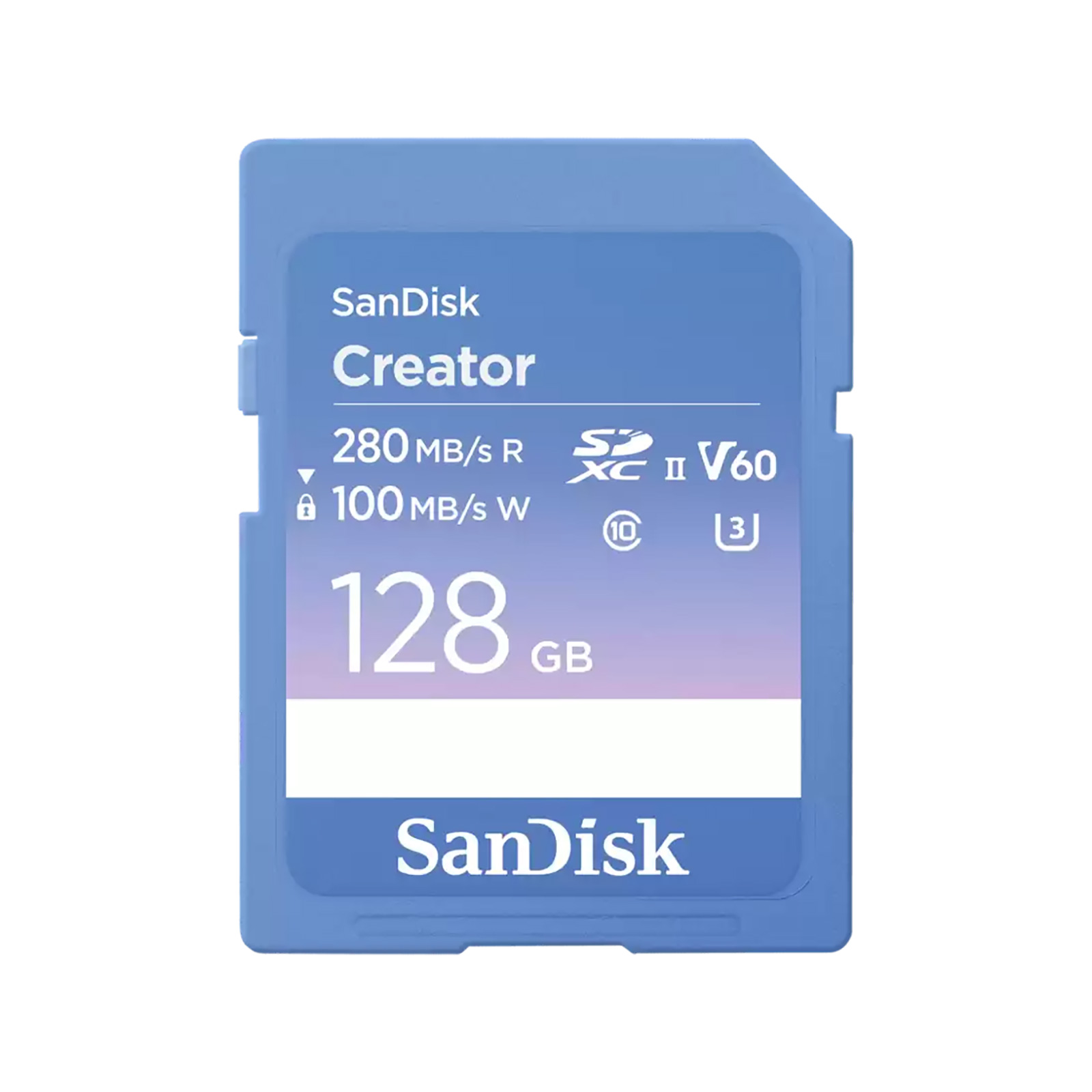 SDSDXEP_128G_GNCIS_eef5 SanDisk Creator SD UHS-II Card 128GB - Image 1