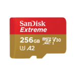 SanDisk Extreme microSDXC 256GB UHS-I Card for 4K Video
