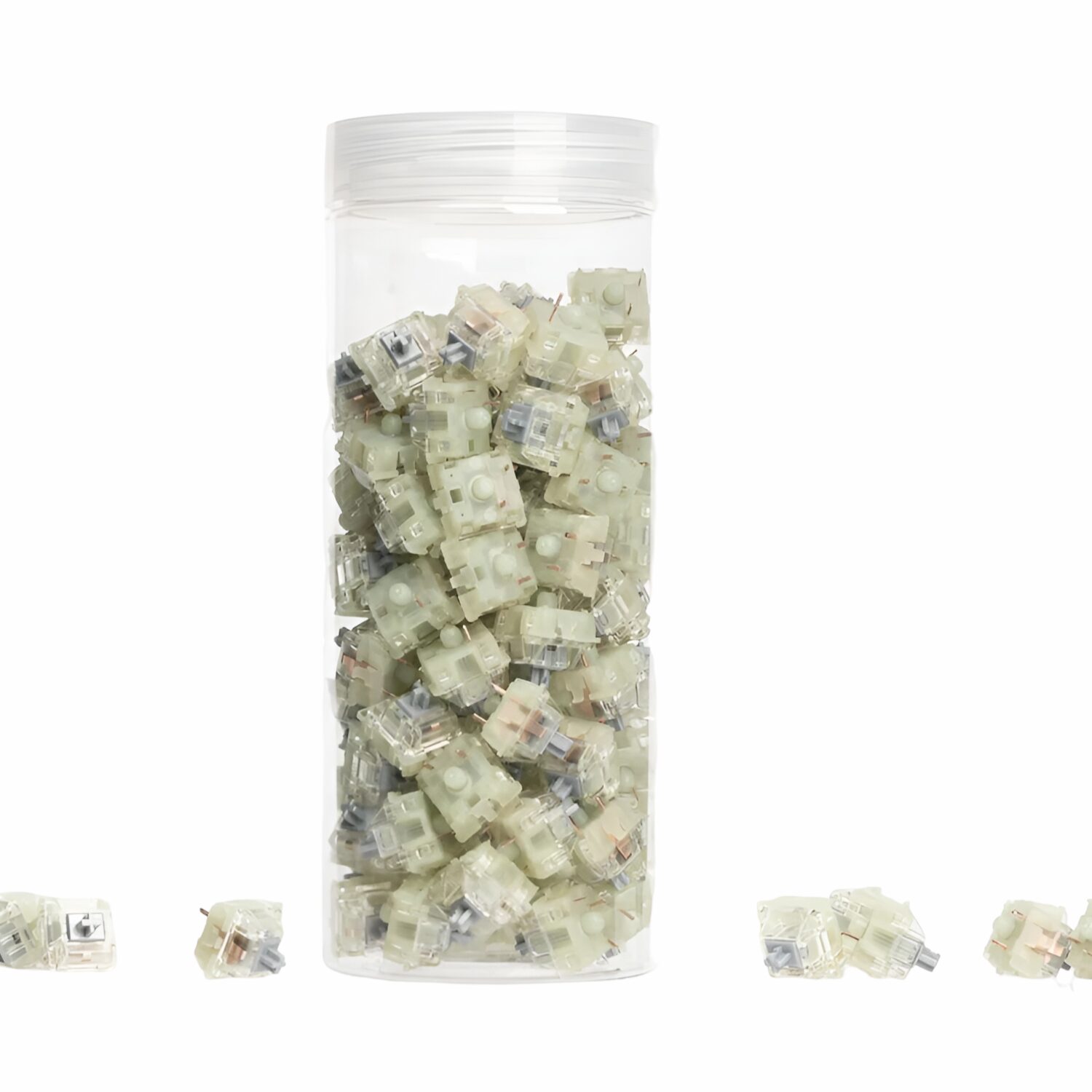 SILVER-7 Keychron Cherry MX2A RGB Silver Switches 110 pcs - Image 1