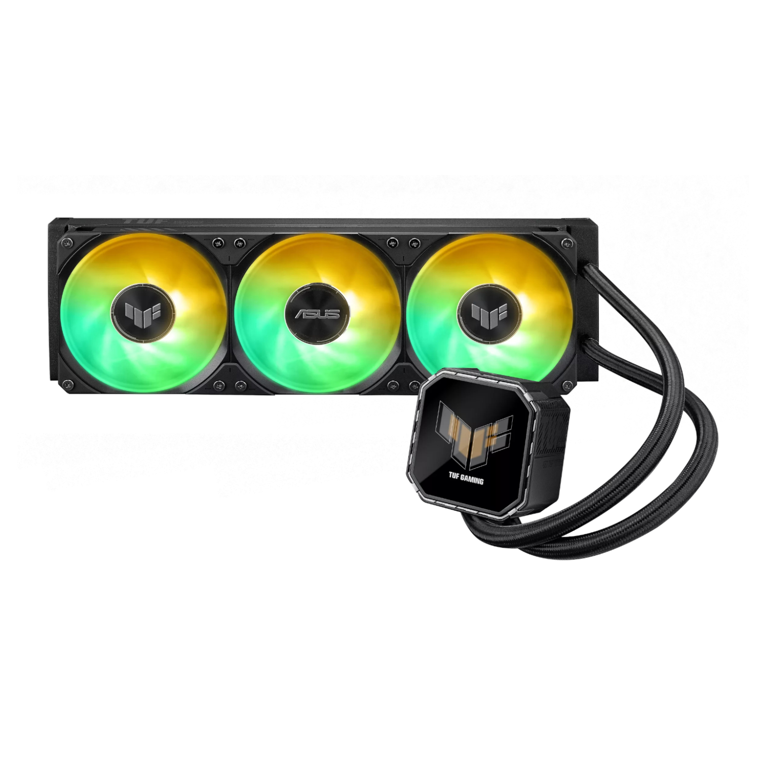 TUFGAMINGLCIII360ARGBLCD_Asus-TUF-Gaming-LC-III-360-ARGB-LCD-Liquid-CPU-Cooler-Black_wr_01a ASUS TUF GAMING 360MM LCD ARGB AIO Liquid CPU Cooler - Image 1