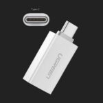 UGREEN USB-C M to USB-A F Adapter 3.0 White - Image 2