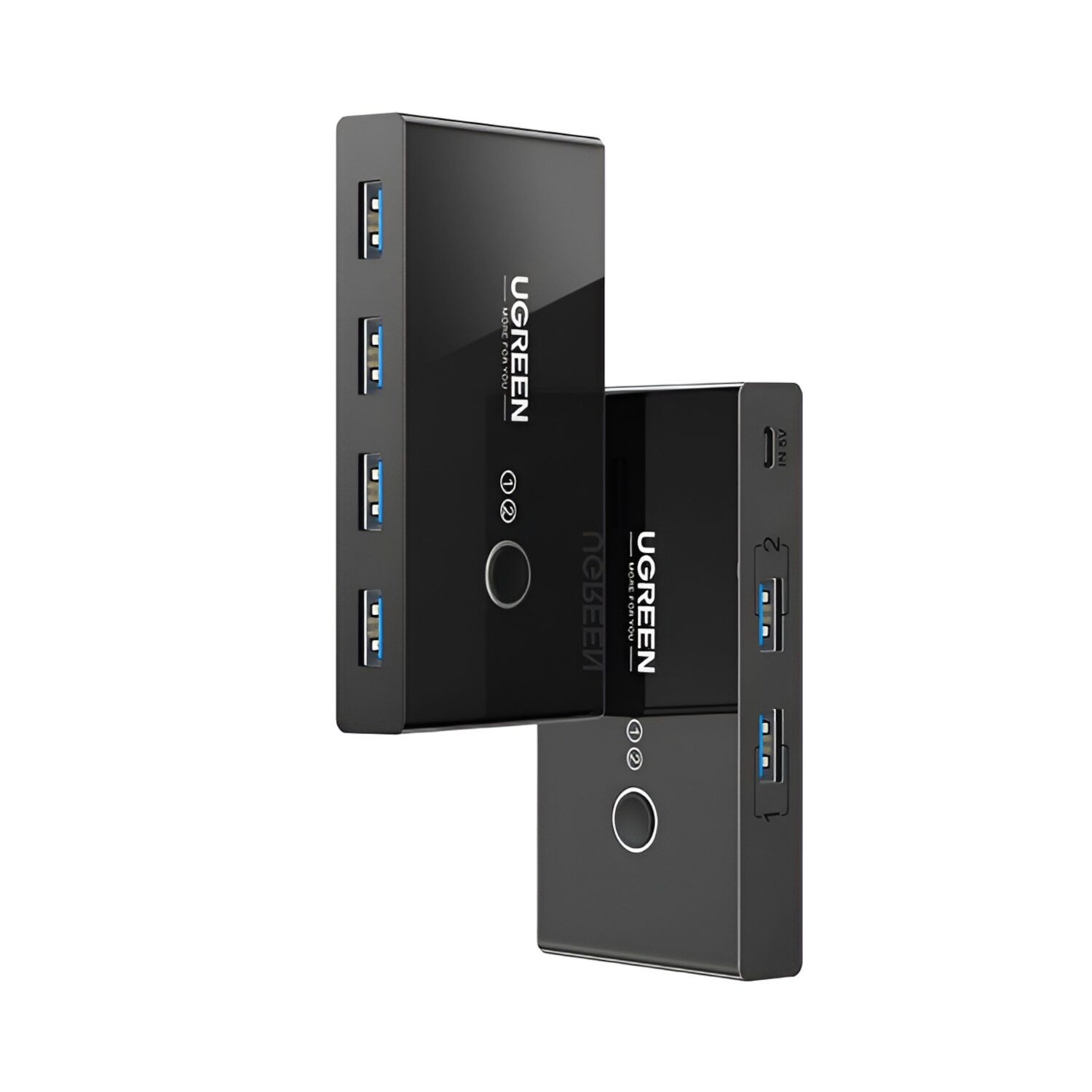 US216-30767-wr-02 UGREEN 2 In 4 Out USB 3.0 Sharing Switch Box - Image 1