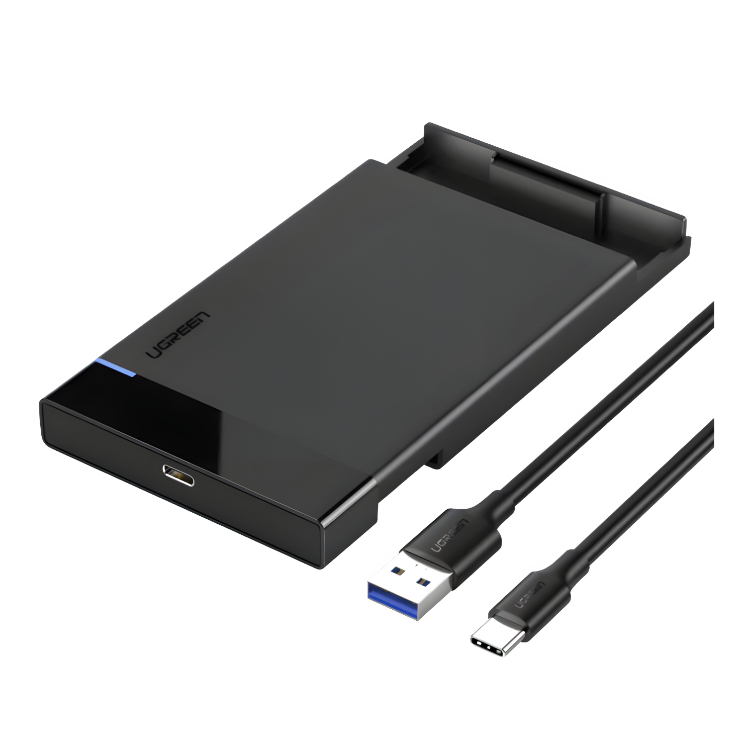 US221-50743_UGREEN-2.5-INCH-HDD-ENCLOSURE-TYPE-C_wr_03 UGREEN 2.5inch hard drive enclosure with Type-C - Image 1