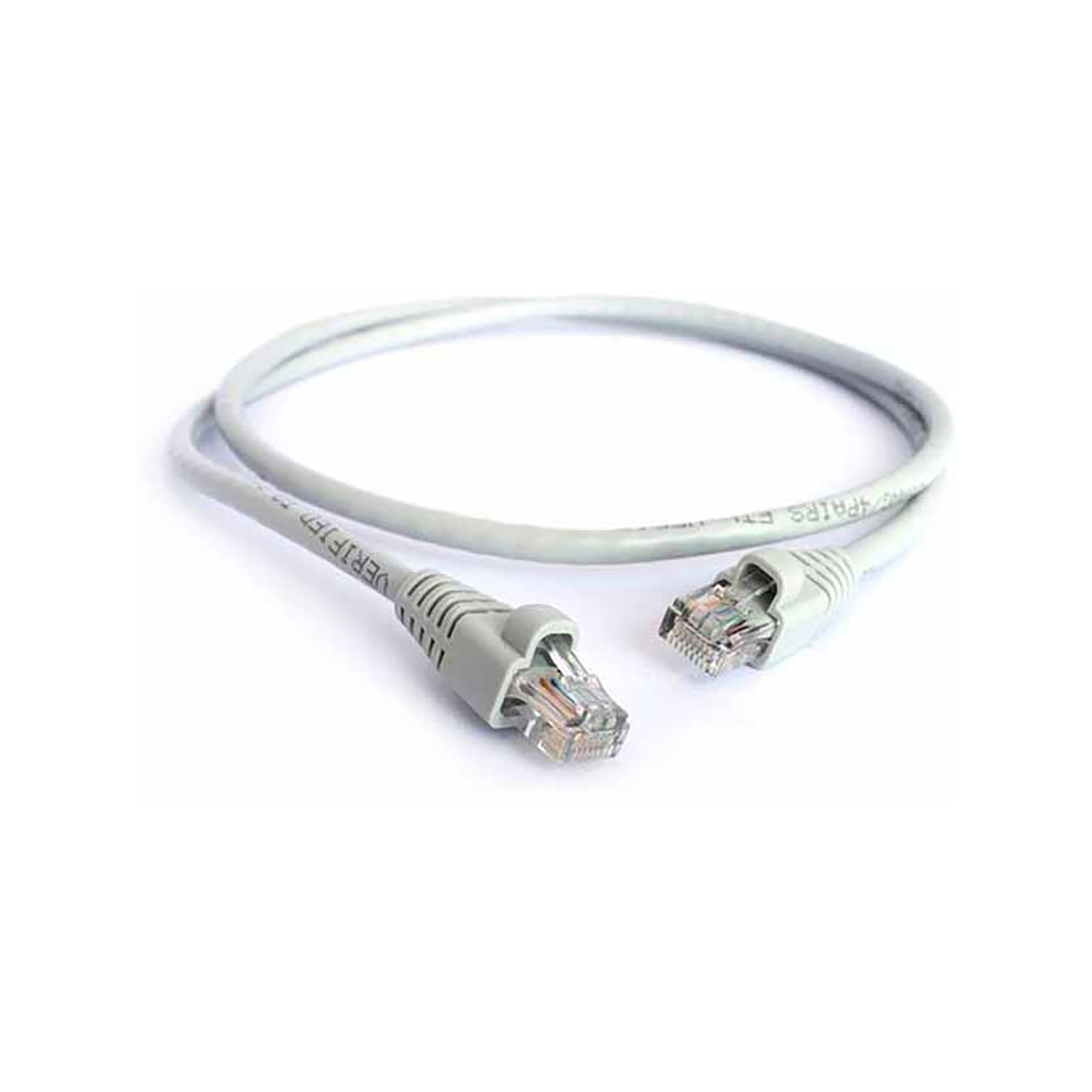 U_URT46M4001M_43fe Zone CAT6 1m Grey Patch Cord - Image 1