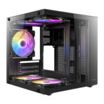 Antec VCX10M ARGB Micro-ATX | ITX ARGB Mini -Tower Gaming Chassis - Black