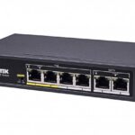 VIVOTEK Unmanaged 4x 10/100 PoE + 2x 10/100; POE extender up to 200M; 65W
