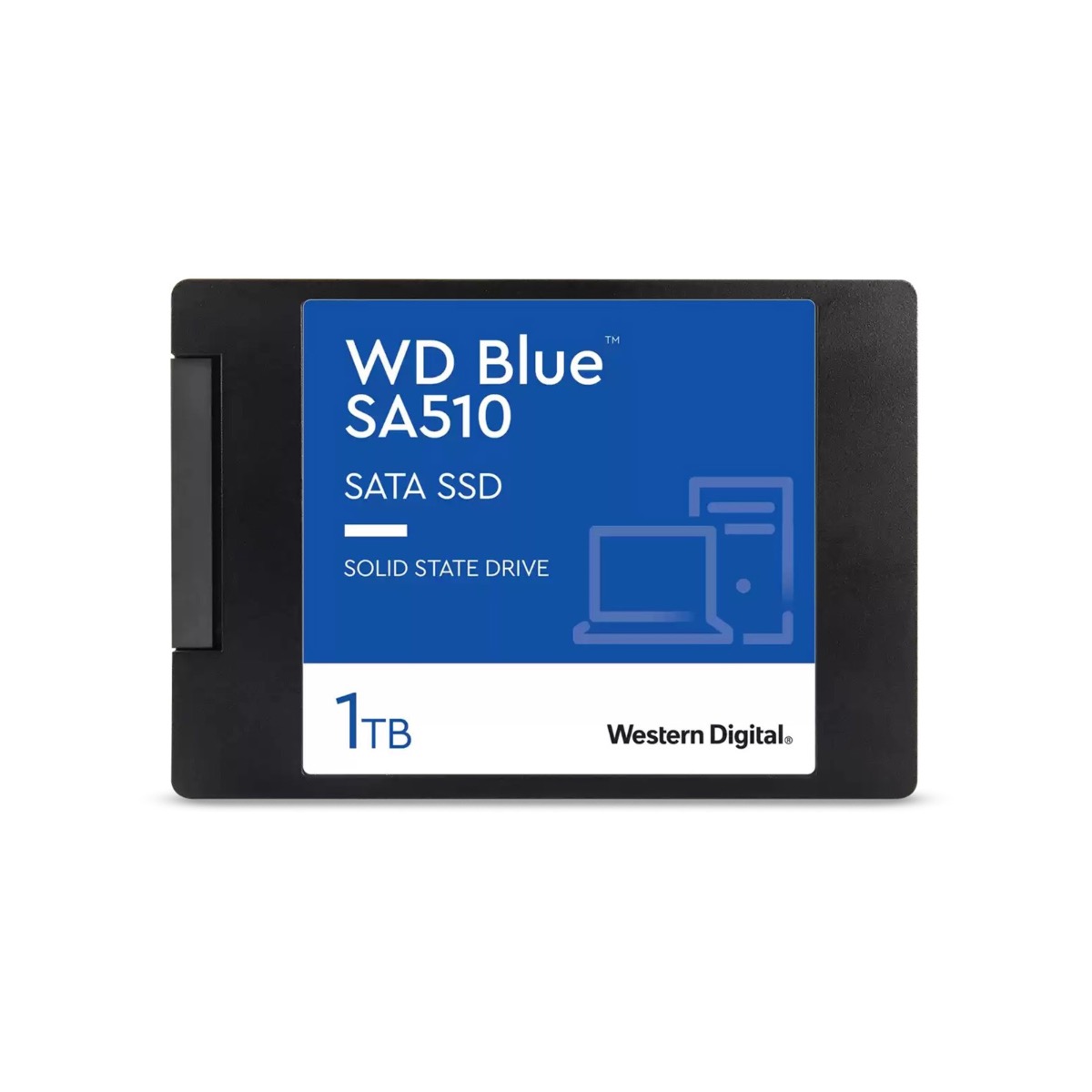 WDS100T3B0A_5d5d SanDisk WD Blue SA510 SATA SSD 2.5” Cased 1TB SSD - Image 1