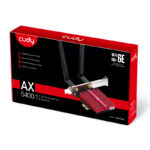 Cudy AX5400 WiFi 6E Bluetooth 5.2 PCI Express Adapter with Heatsink - Image 2