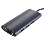 WINX CONNECT Max 11-in-1 Type-C Hub | 1x 4K30Hz HDMI | 1x VGA | 1x Audio | 3x USB3.0 | 1x USB2.0 | 1x Type-C | 1x PD100W Hub - Image 2